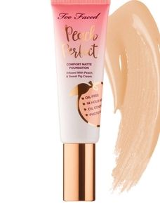 Too faced peach perfect comfort matte foundation